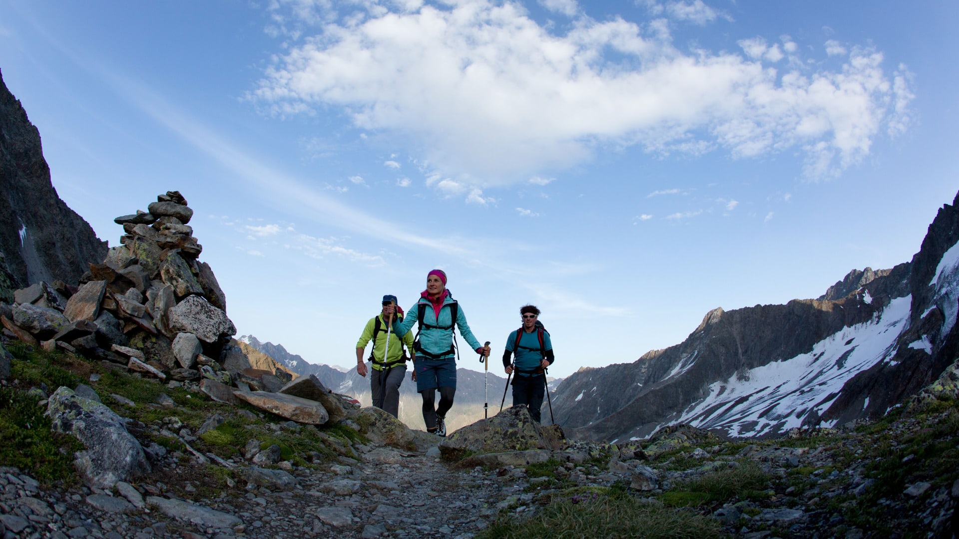 Verpeilspitze Pitztal Sommer Wandern