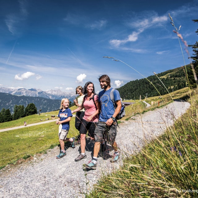 pitztal familie wandern sommer